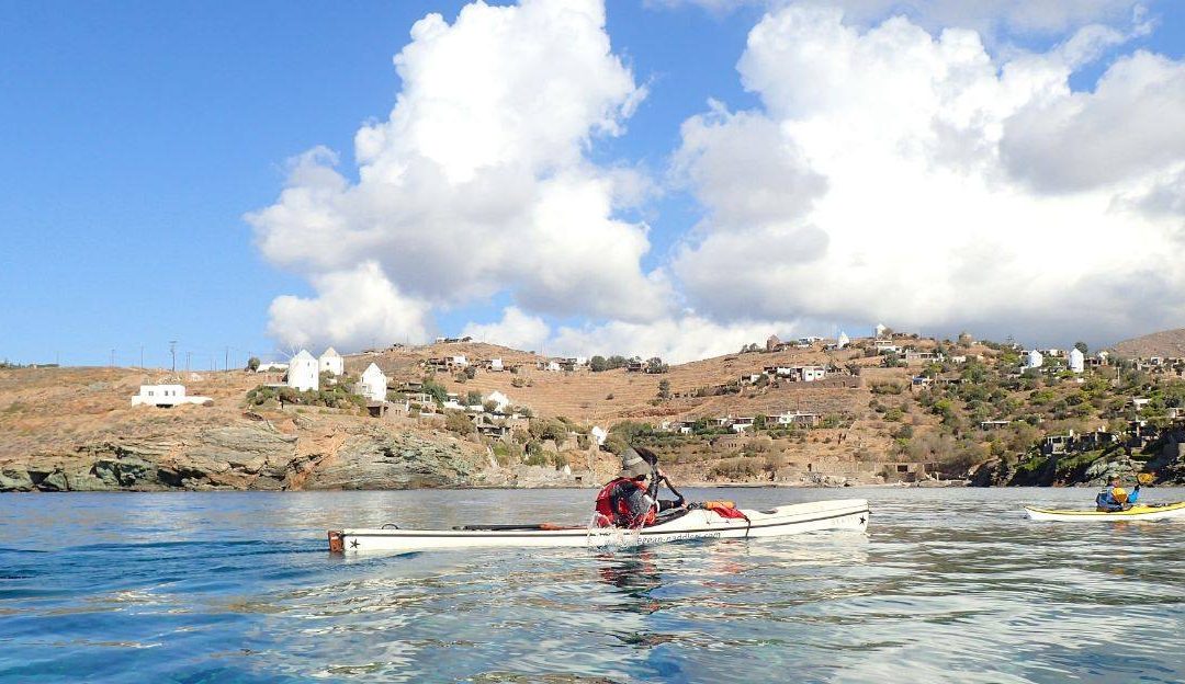 Κωπηλατικός γύρος Κέας από τους Aegean Paddlers